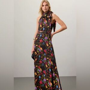 Sachin & Babi Noir Wildflower Kayla Gown